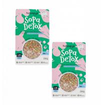 2x Sopa Detox sem Glúten - Holysoup - 130g 2x Sopa Detox sem Glúten - Holysoup - 130g