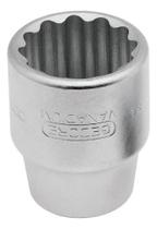 2X Soquete Estriado Manual Unit Drive 36Mm Encaixe 3/4'' Ged