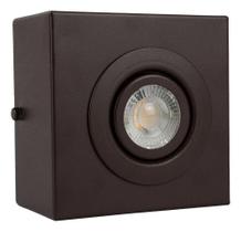 2X Spot Para Beiral Sobrepor Teto Dicroica Led Incluso Estru