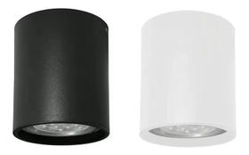 2X Spot Sobrepor Cilindro De Teto Para Lâmpada Par20 Alumíni