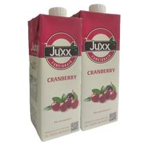 2x Suco de Cranberry Zero Açúcar 1 Litro Juxx