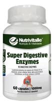 2X Super Digestive Enzymes 1000Mg 60 Capsulas Nutrivitalle