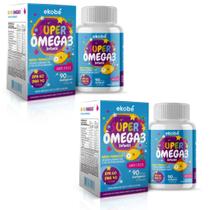 2x Super Ômega 3 Infantil 90 Caps Ekobé 2x Super Ômega 3 Infantil 90 Caps Ekobé