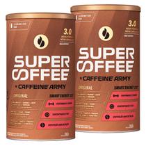 2x Supercoffee Café Arábica Sabor Original 380g Caffeine Army