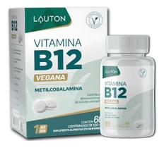 2X Suplemento Em Cápsulas Lauton Nutrition Vitamina B12 Em P