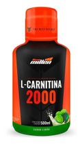 2X Suplemento Em Líquido New Millen L-Carnitina Sabor Limão