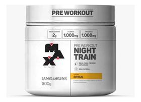 2X Suplemento Em Pó Night Train Sem Cafeina 300Gr - Max Tita