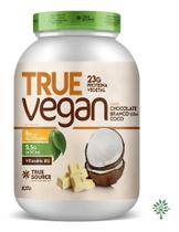 2X Suplemento Em Pó True Whey Vegan 837G Proteína Isolada Ve
