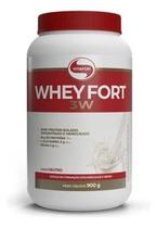 2X Suplemento En Pó Vitafor Whey Fort 3W Vitafor 900G Whey P