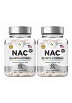 2X Suplemento NAC 500mg Por Cáps 60cáps Fits Life