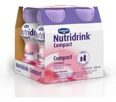 2X Suplemento Nutridrink Compact Morango 4 Unid 125Ml Danone
