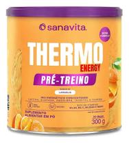 2X Suplemento Sanavita Thermo Energy Sabor Laranja Em Lata 3