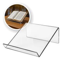 2X Suporte Apoio De Bíblia Porta Livros Estudo Leitura Acríl
