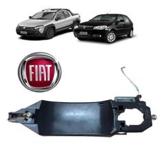 2X Suporte Base Maçaneta Esquerda Externa Palio Strada Origi