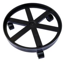 2X Suporte Com Rodinha Botijão De Gás Vasos Plantas 55Kg Pre