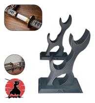 2X Suporte De Mesa Espada Samurai Katana Decorativa Asiatica