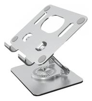 2X Suporte Dobrável Para Tablet Em Liga De Alumínio Com Rota