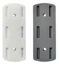 2X Suporte Fixador Adesivo De Parede Multiuso Tomada Modem 2X Suporte Fixador Adesivo De Parede Multiuso Tomada Modem