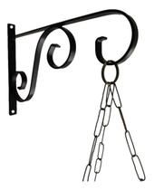 2X Suporte Gancho Mão Francesa Para Vasos De Samambaia Flore