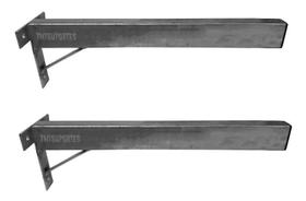 2X Suporte Grapa Parafusar, Fixar Pia Granito, Balcão 40Cm 2