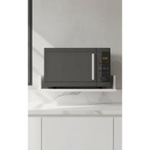 2x Suporte Microondas Forno MDF Branco 60x11,5x41 Quadrado