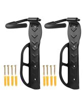 2x Suporte parede bicicleta vertical Absolute gancho fixo Cor:PretoTamanho:Único