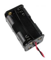 2X Suporte Porta 4 Pilhas Aa Com Rabicho 4 Slots - Para Proj 2X Suporte Porta 4 Pilhas Aa Com Rabicho 4 Slots - Para Proj