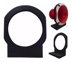 2X Suporte Tipo Regua Corneta 2 Poleg Jarrao Preto Corneteir