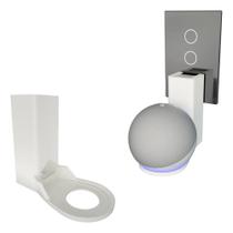 2X Suporte Tomada Parede Amazon Alexa Echo Dot 4 E 5 Gerac