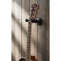 2x Suporte Violão/Guitarra/Baixo Parede C/ Trava Protetor Pr 2x Suporte Violão/Guitarra/Baixo Parede C/ Trava Protetor Pr