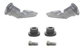 2X Suportes E Coxins Superiores Do Radiador Celta 2001 A 201 2X Suportes E Coxins Superiores Do Radiador Celta 2001 A 201