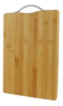 2X Tábua De Bambu Para Corte De Alimentos E Carnes 30X20Cm 2X Tábua De Bambu Para Corte De Alimentos E Carnes 30X20Cm