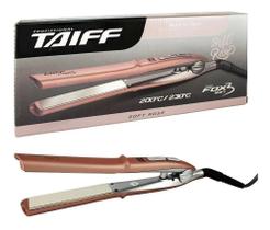 2X Taiff Fox Ion 3 Rosa-Suave Prancha Com Display Digital