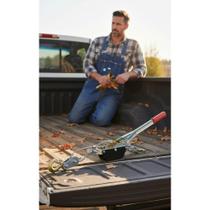 2x Talha Guincho Manual 2 Ton Aço 95cm para Carga
