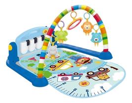 2X Tapete Ginásio Piano Portátil Musical Happy Verde 2X Tapete Ginásio Piano Portátil Musical Happy Verde