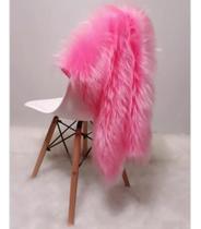 2X Tapete Pelego Pelo Alto - Para Foto E Decoração 100X60 C