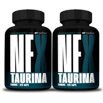 2x Taurina Pura 120 Cápsulas 2000mg - New Four
