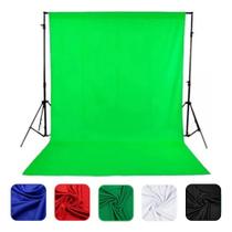 2X Tecido Chroma Key 5,00 X 1,90 Fundo Fotografico Infinito
