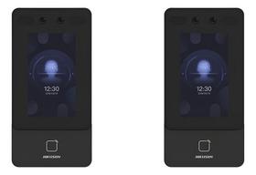 2x Terminal De Controle De Acesso Facial Ds-k1t342mfwx Hik