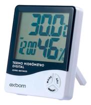 2X Termo Higrômetro Digital Sensor Externo Interno Medidor D