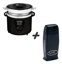 2X Termocera Panela 900G Bivolt Megabell Preta C/Refil + Rol