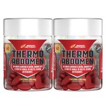 2x Termogênico Thermo Abdomen Body Action 60 Capsulas -