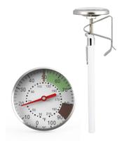 2X Termômetro Culinário Clip Cremeira Barista Café E Cozinha