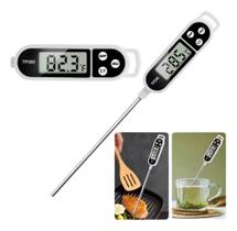 2X Termômetro Culinário Digital Espeto Alimento Bebida Cozin