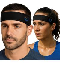 2X Testeira Faixa Para Cabeça Em Neoprene (Headband) 2X Testeira Faixa Para Cabeça Em Neoprene (Headband)