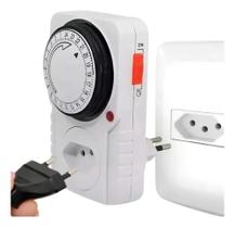 2X Timer Temporizador Analógico 24 Horas 110/220V - Gc M. F 2X Timer Temporizador Analógico 24 Horas 110/220V - Gc M. F