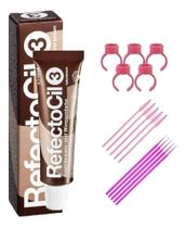 2X Tinta Sobrancelhas Refectocil Castanho Natural N 3 15Ml 2X Tinta Sobrancelhas Refectocil Castanho Natural N 3 15Ml