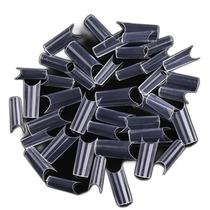 2X Tips 100 Unhas Curvatura C Transparente Para Unhas De Gel 2X Tips 100 Unhas Curvatura C Transparente Para Unhas De Gel