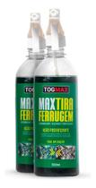 2X Tira Ferrugem 1000Ml Removedor De Ferrugem De Ferro Metai