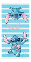 2X Toalha De Banho Stitch Disney Aveludada Lepper